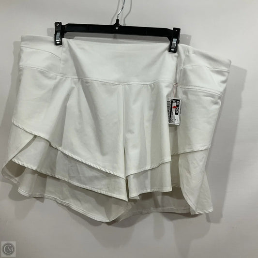 Athletic Shorts By Calia In White, Size: Xl