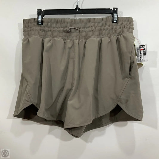 Athletic Shorts By All In Motion In Taupe, Size: M