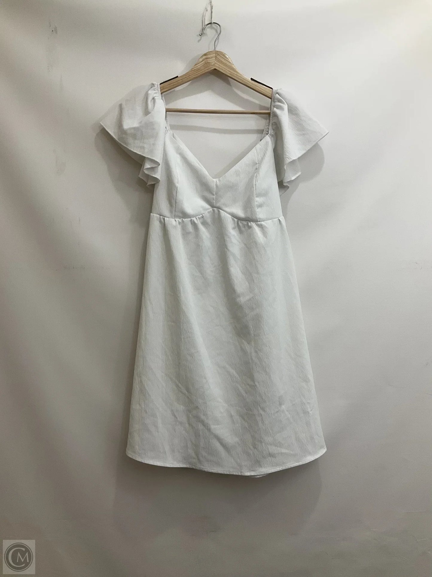 Dress Casual Short By Shein In White, Size: M