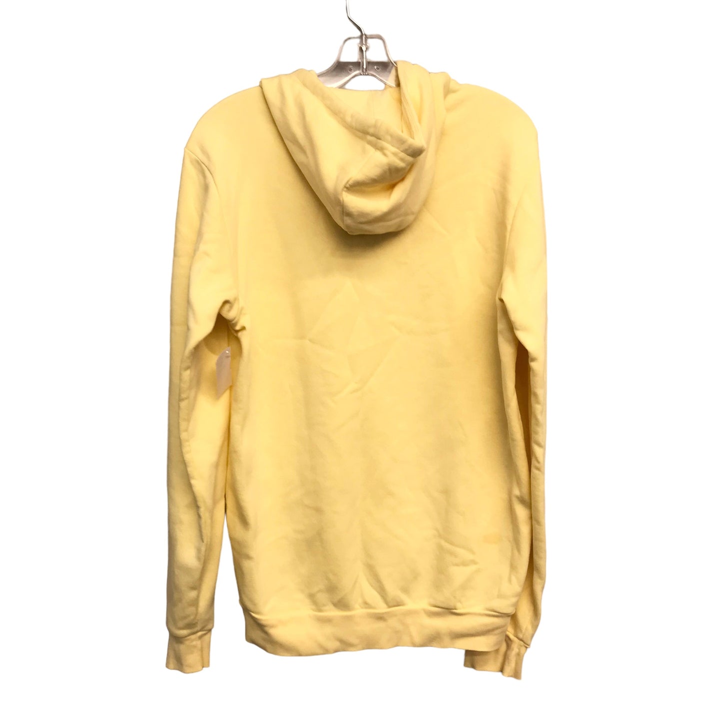 Athletic Sweatshirt Hoodie By Adidas In Yellow, Size:S