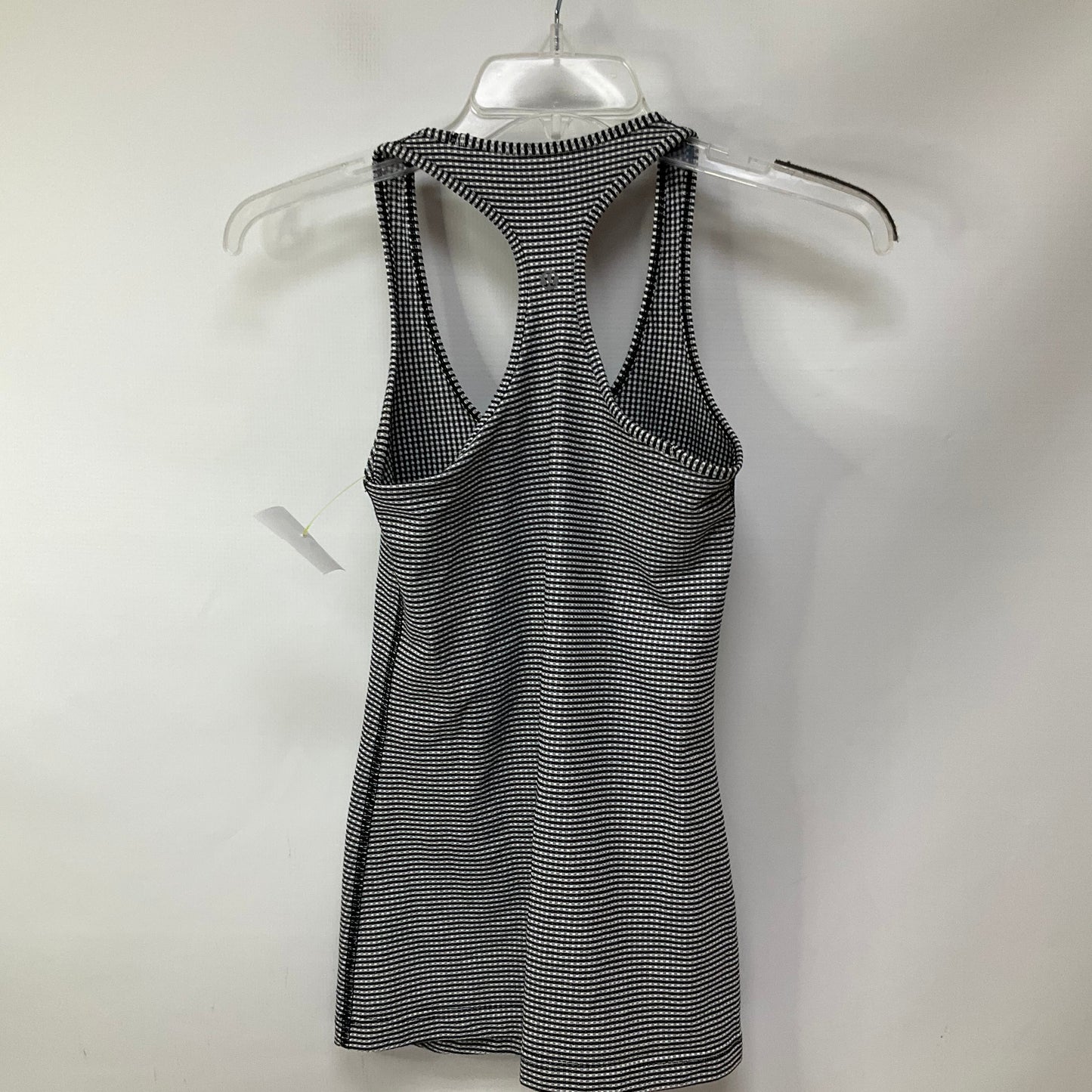 Athletic Tank Top By Lululemon In Black & White, Size: 4