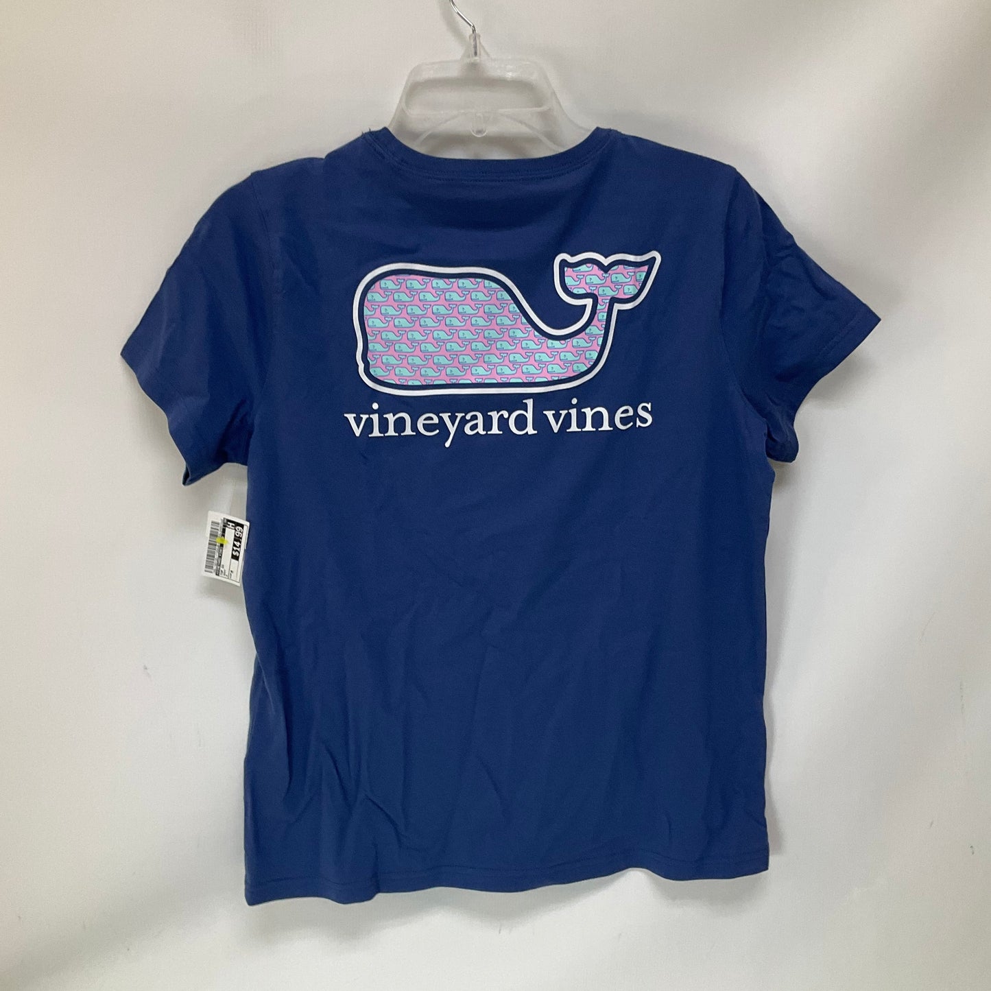 Top Short Sleeve By Vineyard Vines In Navy, Size: M