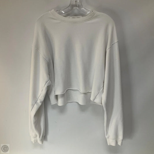 Sweatshirt Crewneck By Tna In White, Size: Xl