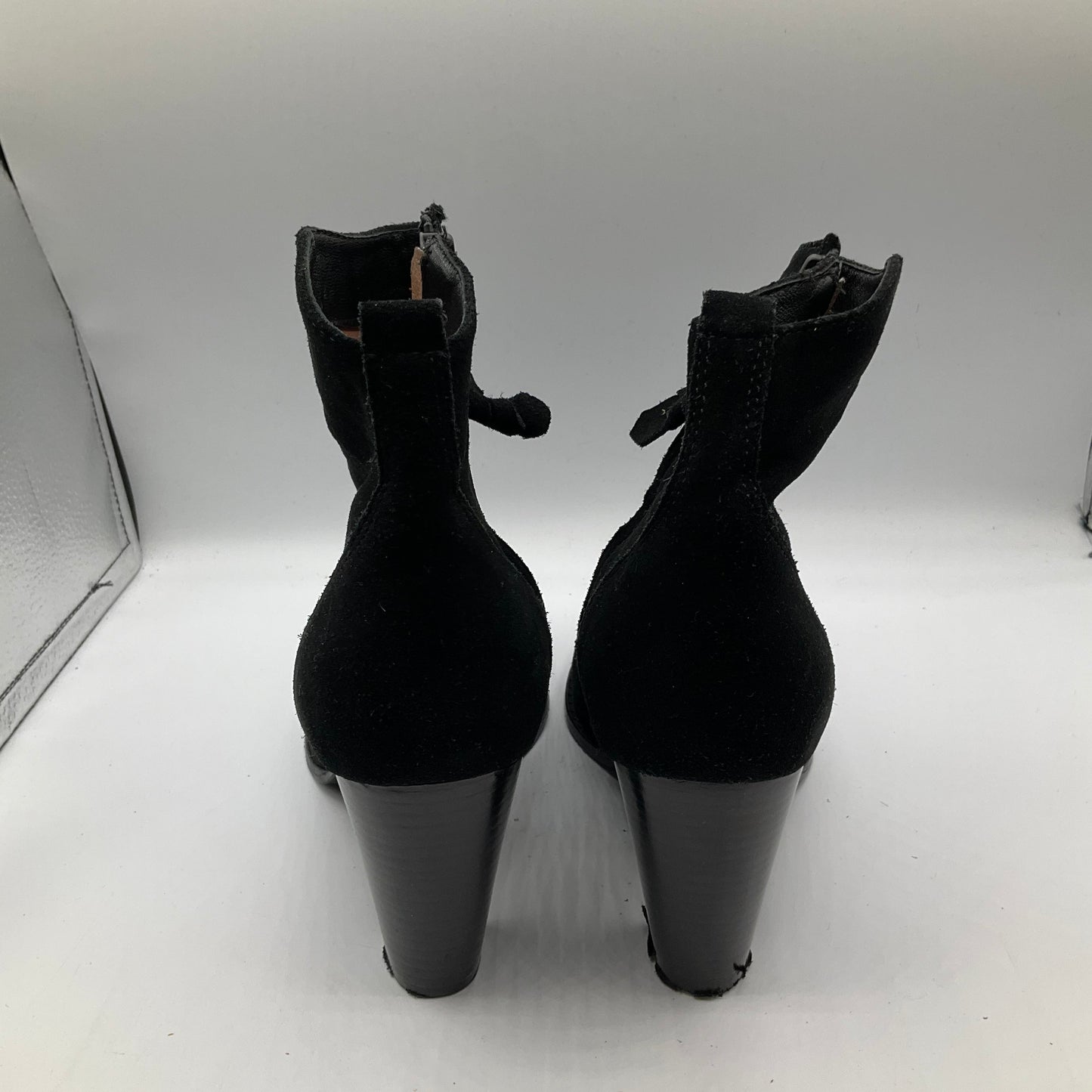 Boots Ankle Heels By Joie In Black, Size: 10