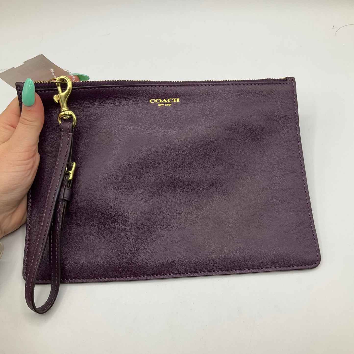 Wristlet Designer Coach, Size Medium