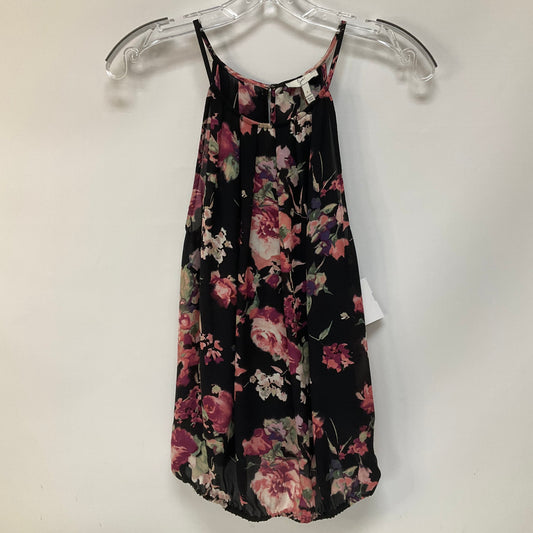 Floral Print Top Sleeveless Joie, Size S