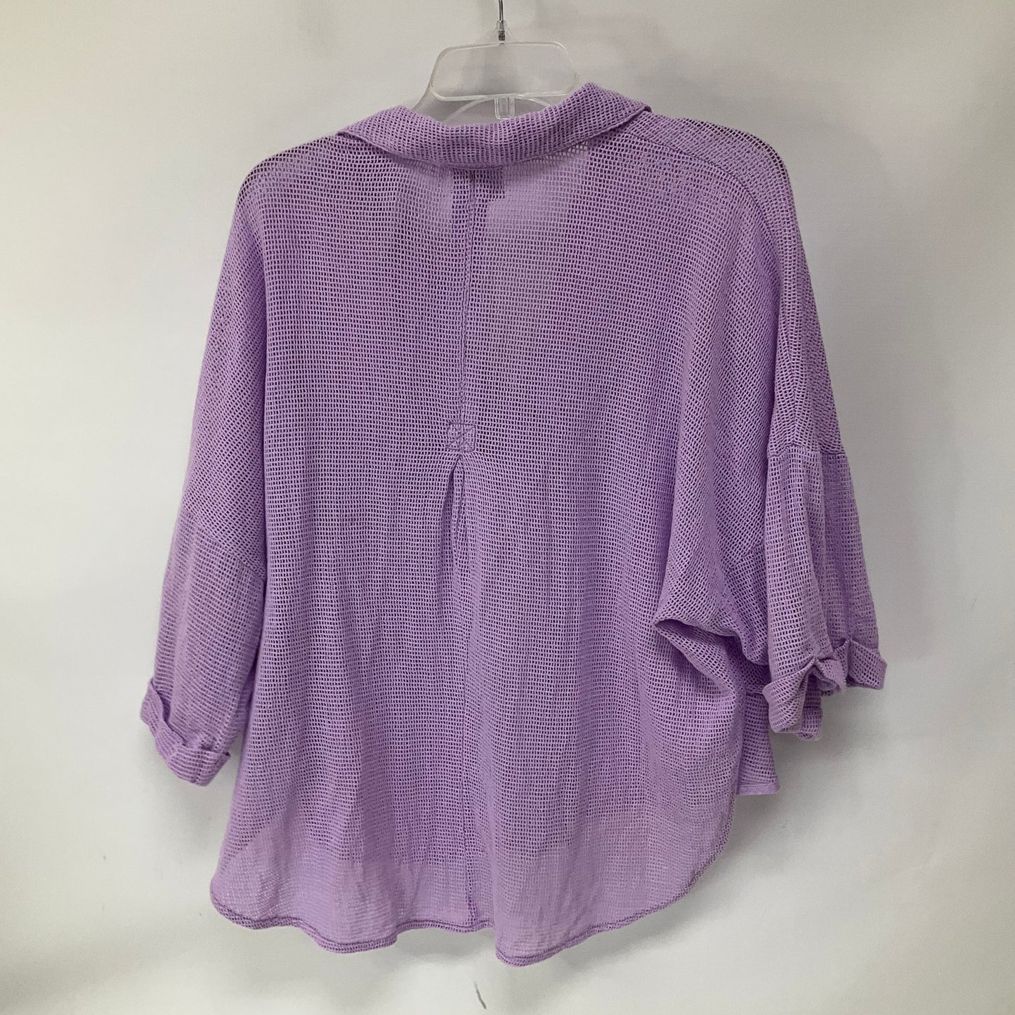 Top Short Sleeve By Urban Outfitters In Purple, Size: S