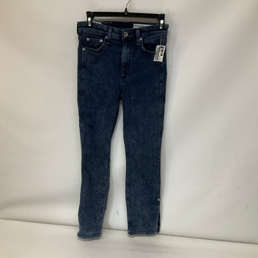 Blue Denim Jeans Skinny Rag & Bones Jeans, Size 0