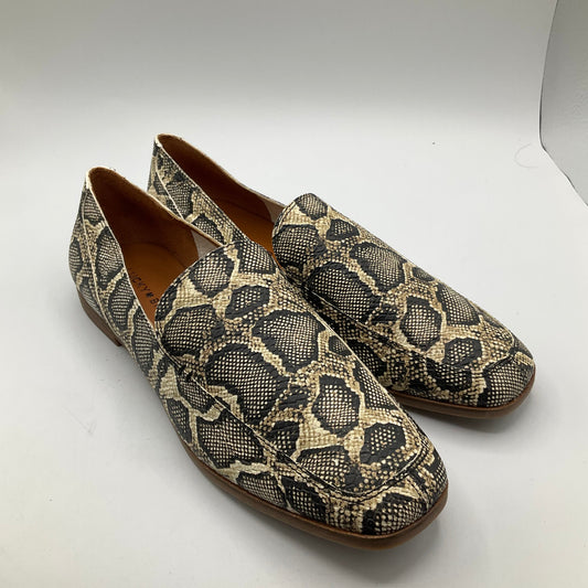 Snakeskin Print Shoes Flats Lucky Brand, Size 10