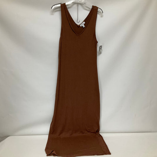 Brown Dress Casual Maxi Nordstrom, Size M