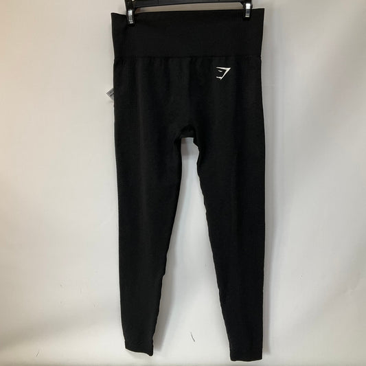 Black Athletic Leggings Gym Shark, Size S