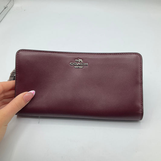 Wallet Designer Coach, Size Large