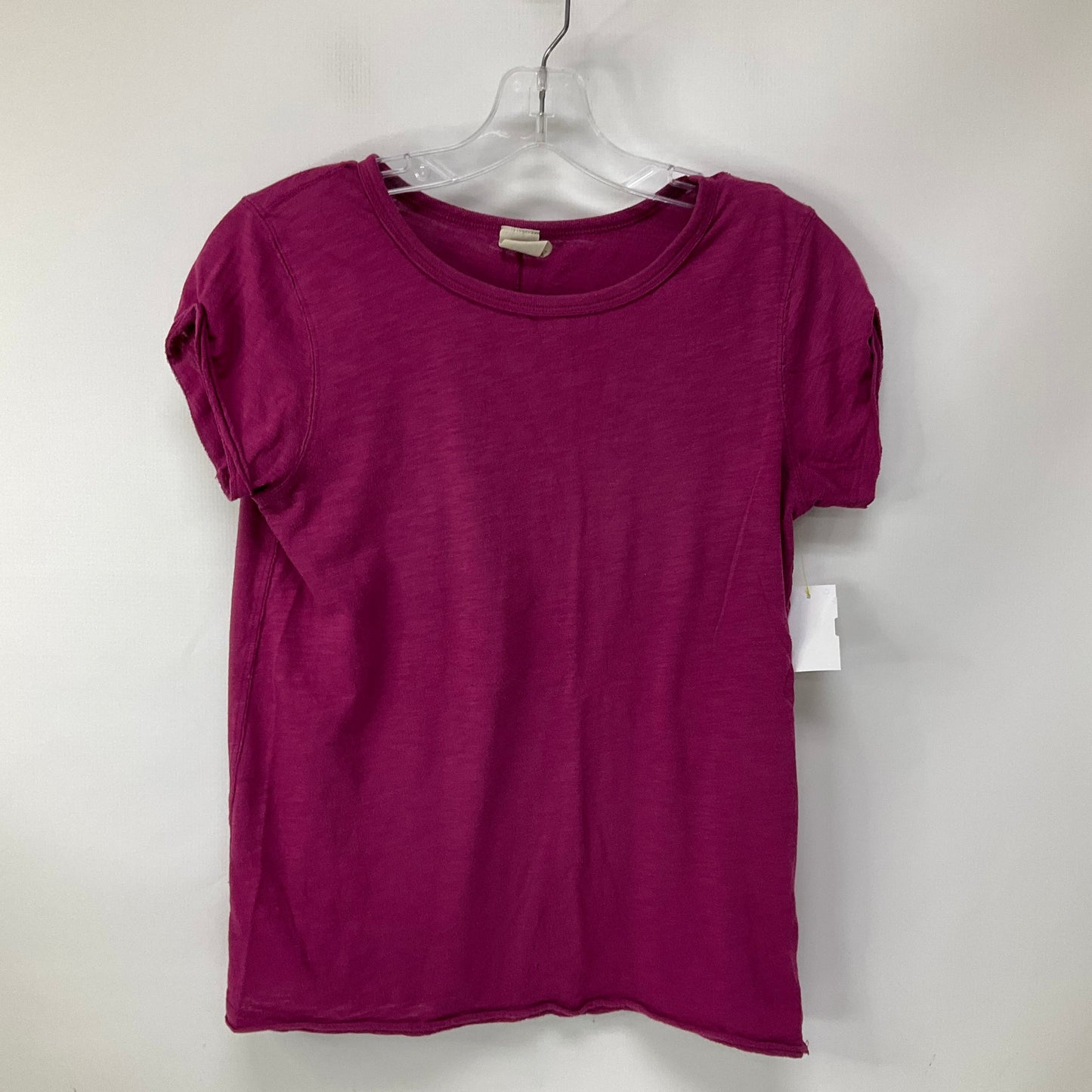 Top Short Sleeve By We The Free In Purple, Size: M