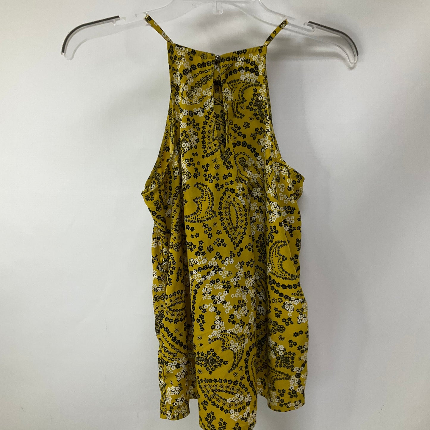 Top Sleeveless By Abercrombie And Fitch In Yellow, Size: Xs