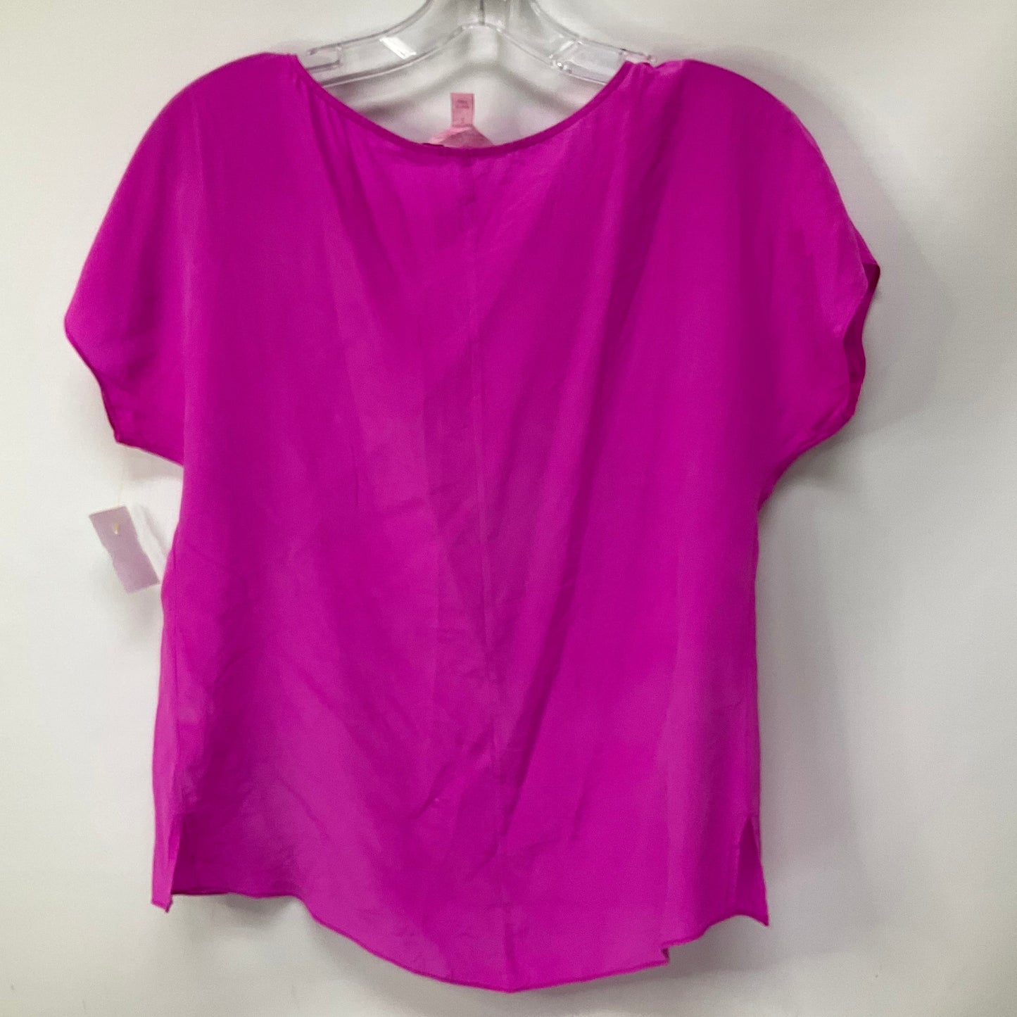 Top Short Sleeve By Lilly Pulitzer In Purple, Size: S