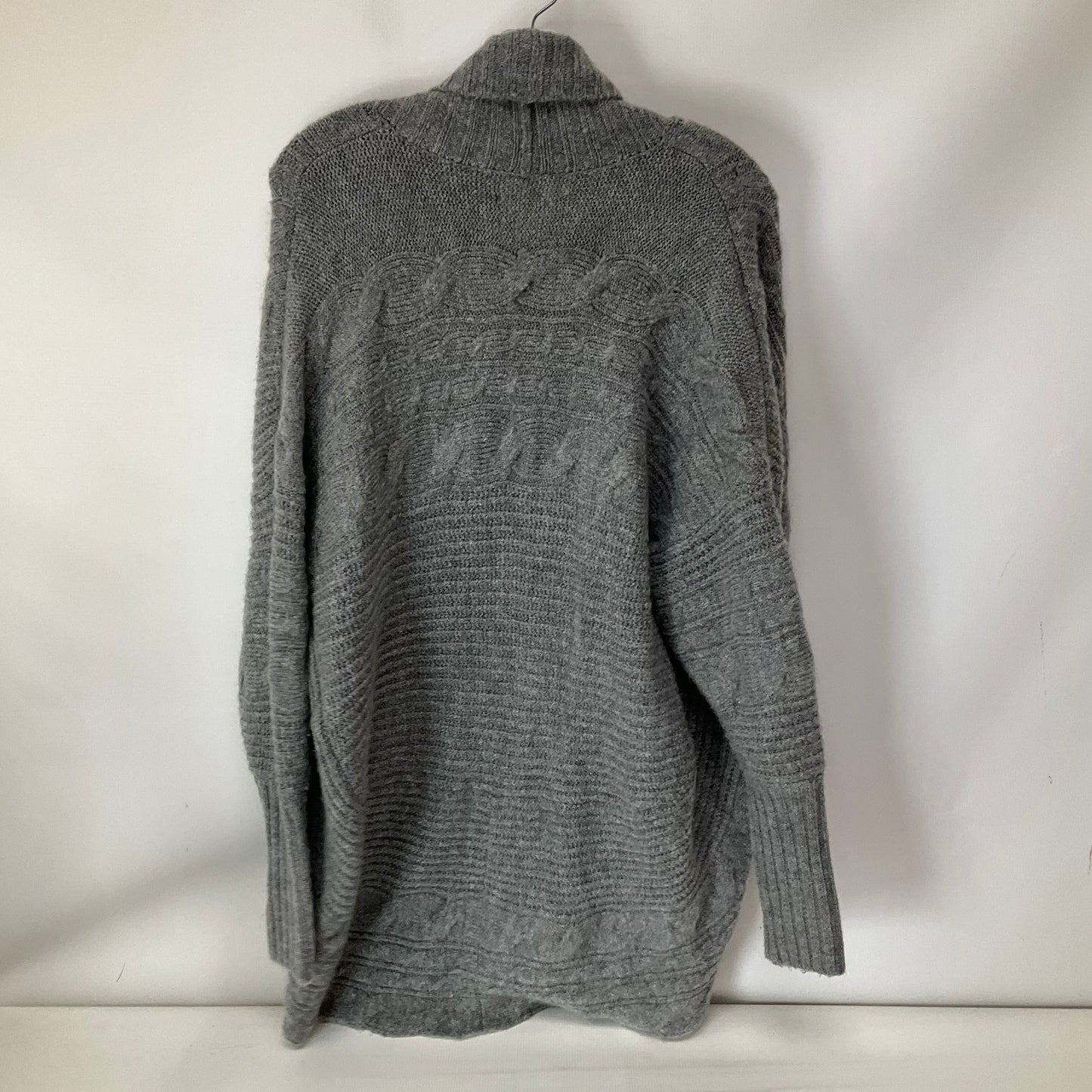 Sweater Cardigan By Abercrombie And Fitch In Grey, Size: Xs