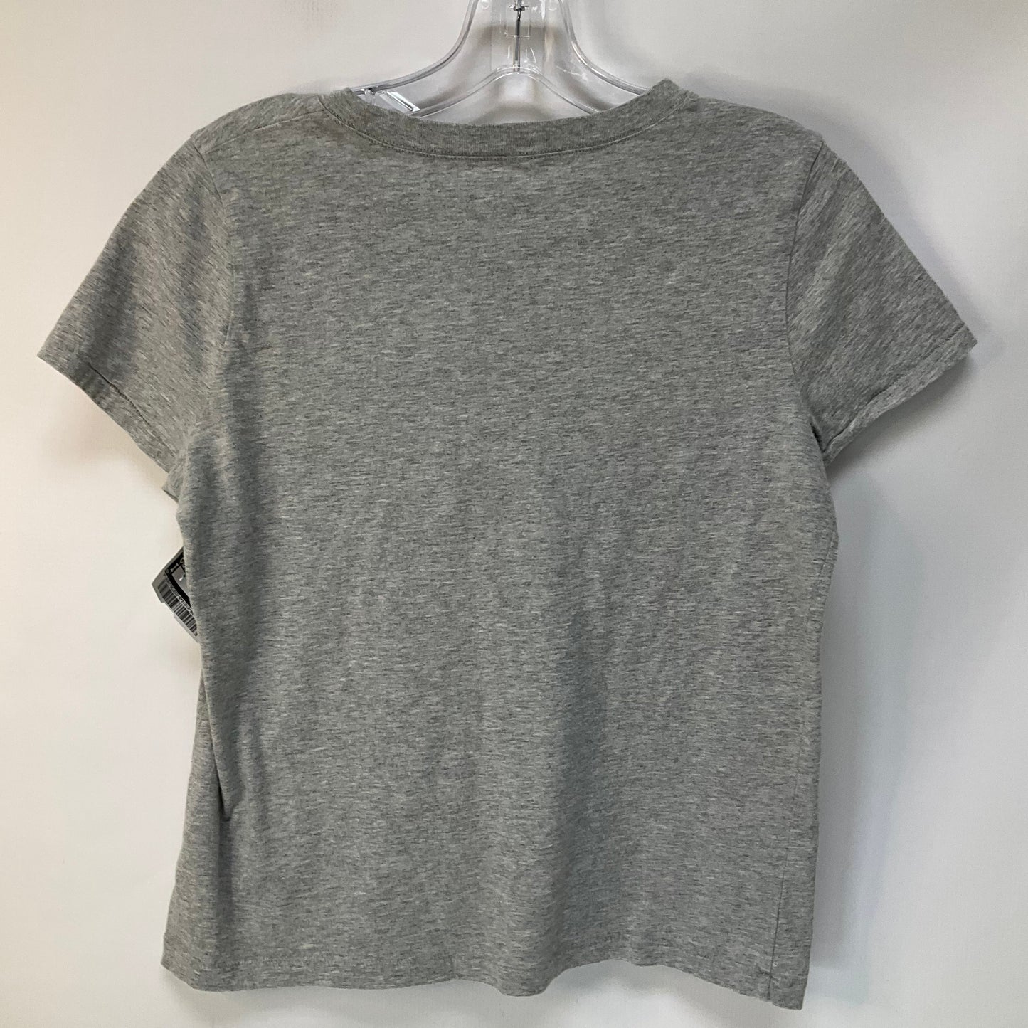 Top Short Sleeve Basic By Madewell In Grey, Size: S