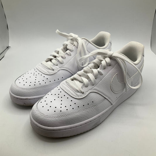 Shoes Athletic By Nike In White, Size: 10