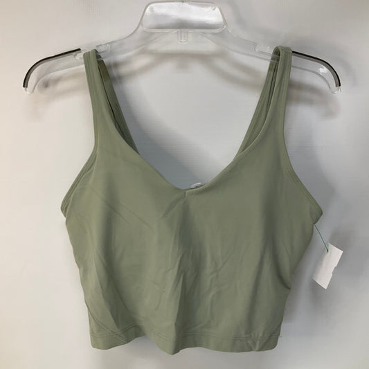 Athletic Tank Top By Lululemon In Green, Size: 8