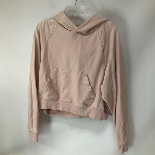 Athletic Sweatshirt Hoodie By Aerie In Pink, Size: M