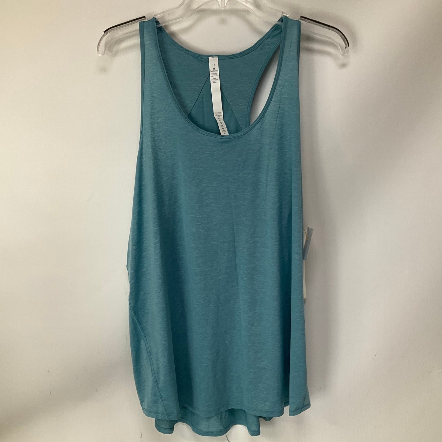 Athletic Tank Top By Lululemon In Blue, Size: 12