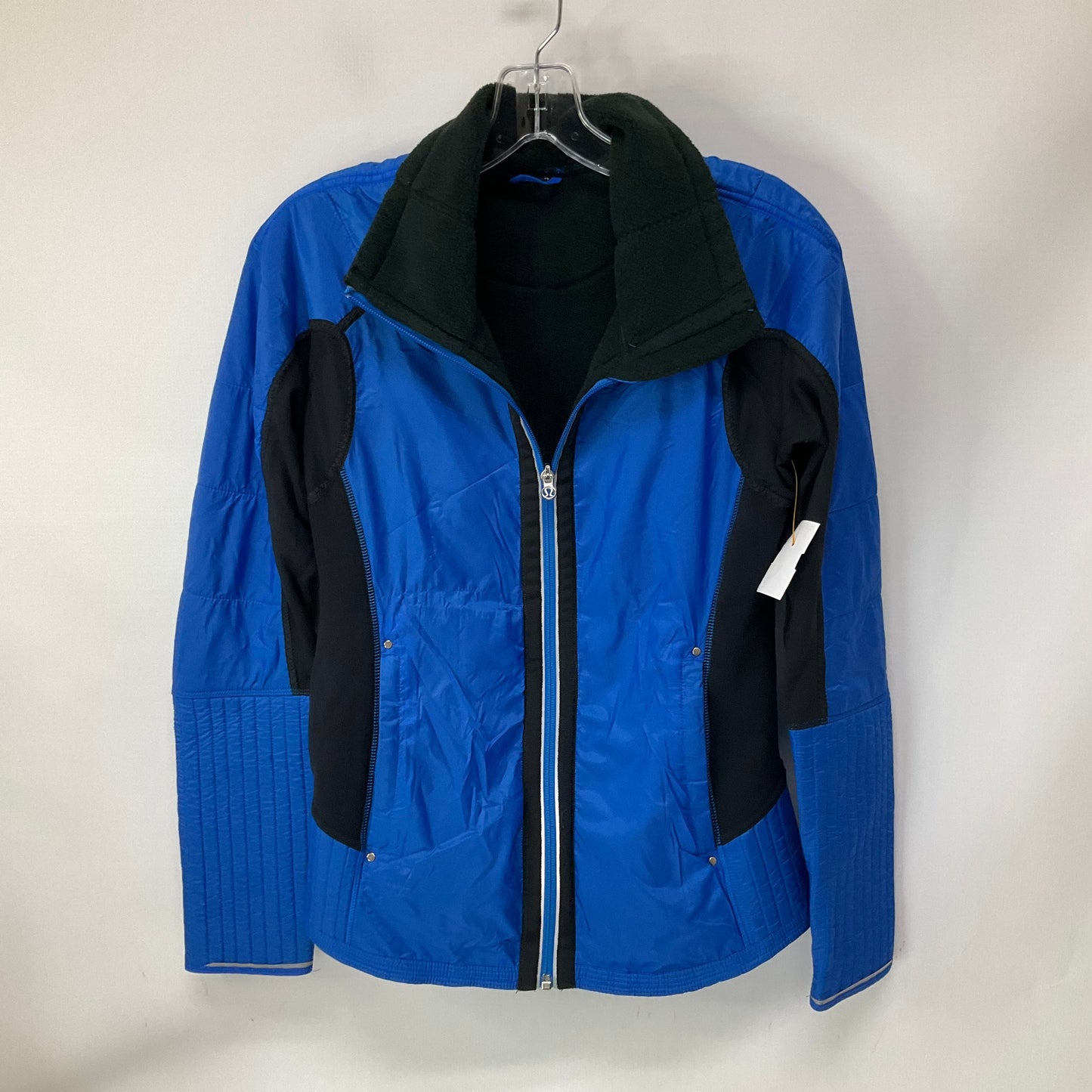 Athletic Jacket By Lululemon In Blue, Size: 6