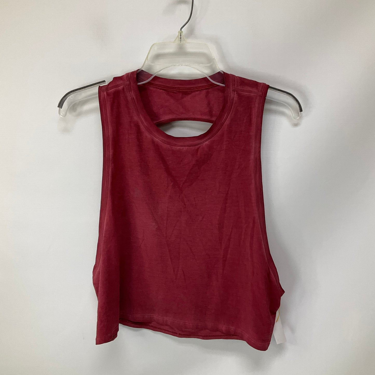 Athletic Tank Top By Lululemon In Red, Size: 8