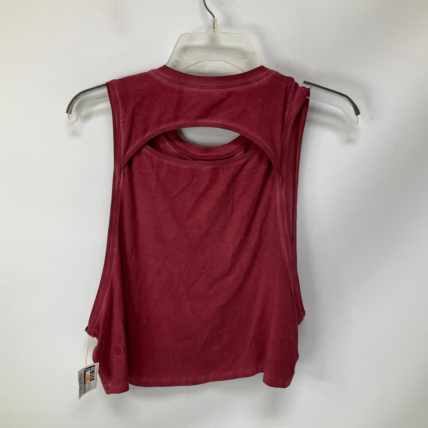 Athletic Tank Top By Lululemon In Red, Size: 8