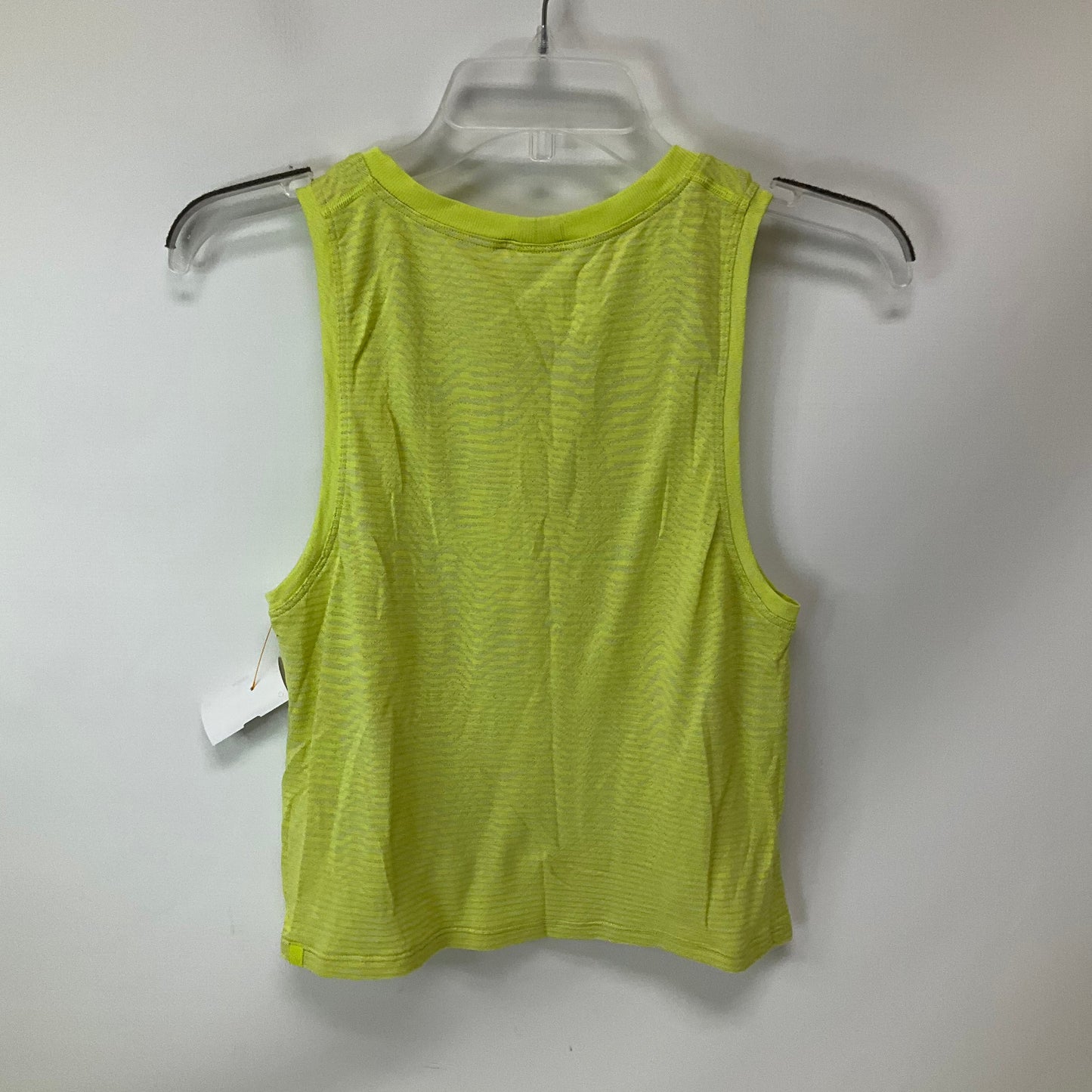 Athletic Tank Top By Lululemon In Yellow, Size: 6