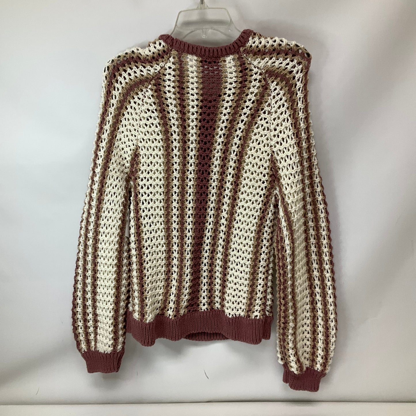 Sweater By Free People In Pink & Tan, Size: M