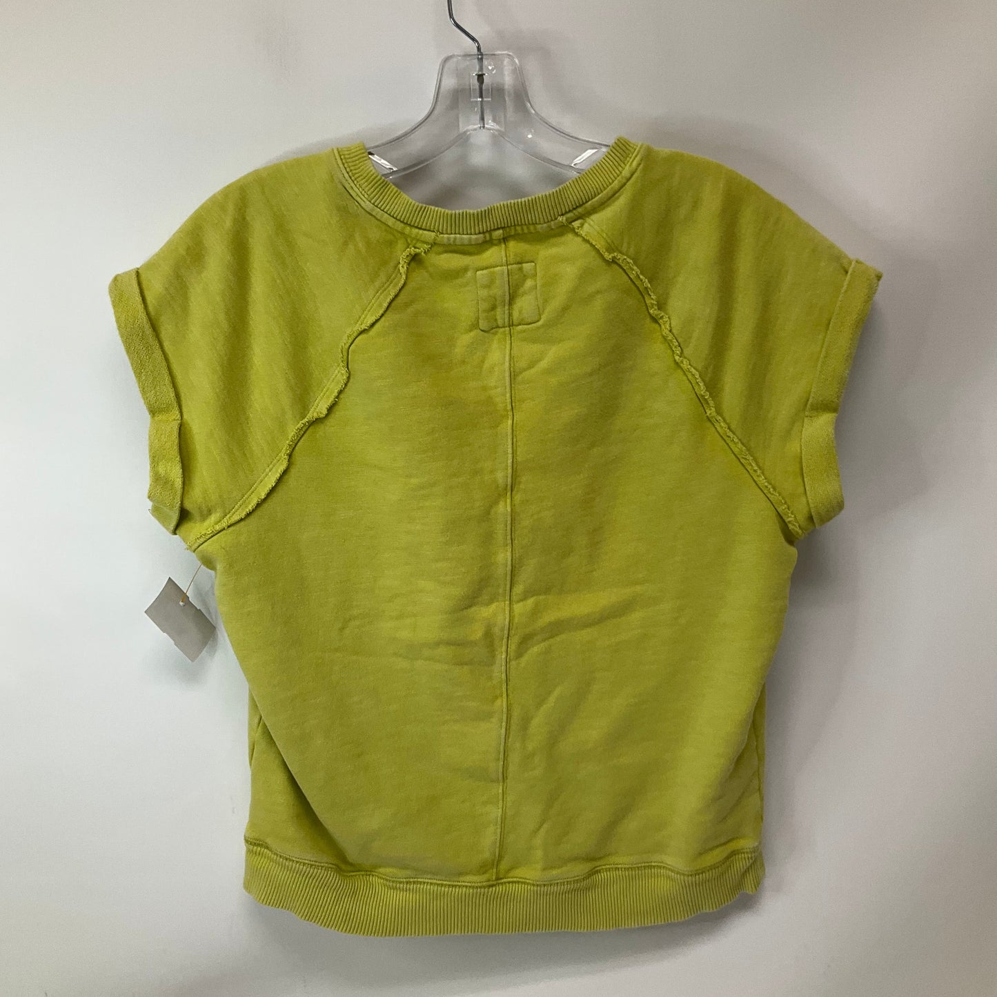 Top Short Sleeve By Anthropologie In Green, Size: Xs