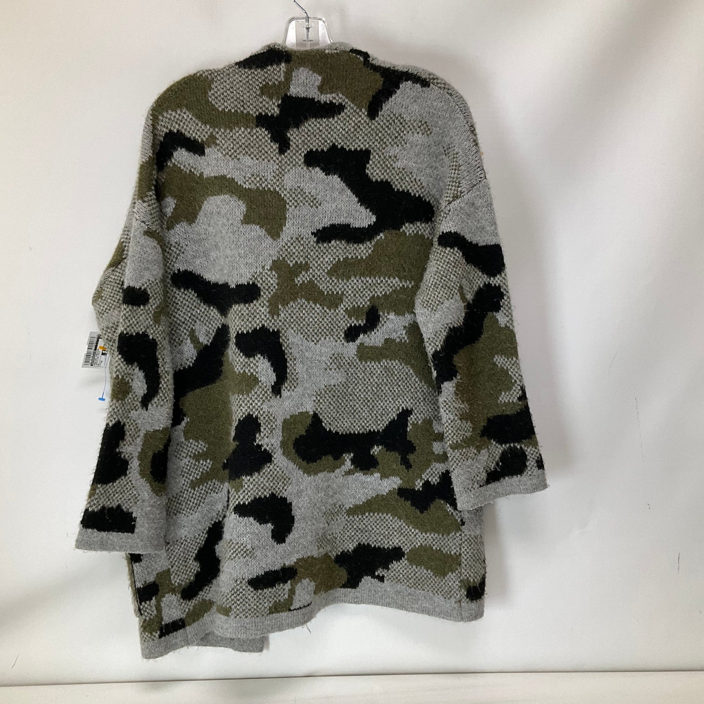 Sweater Cardigan By Anthropologie In Camouflage Print, Size: Xs