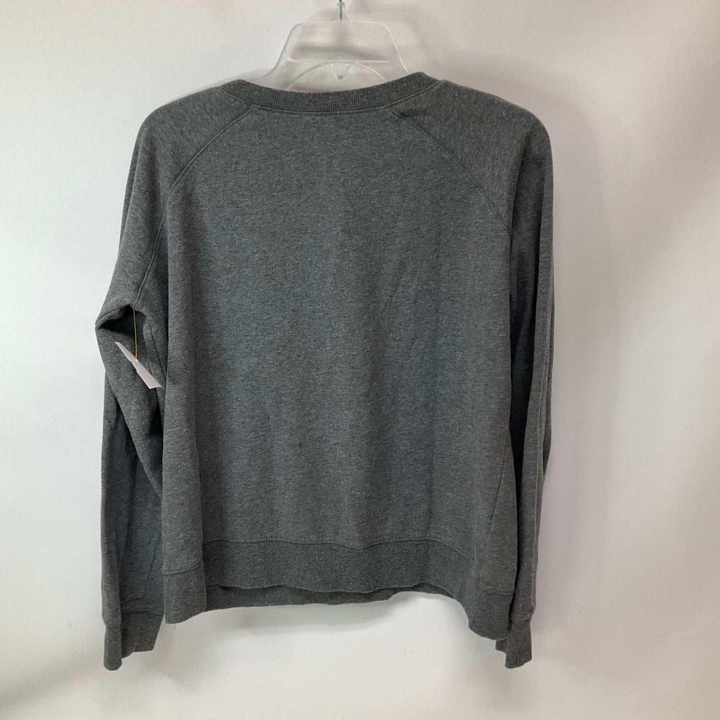 Sweatshirt Crewneck By Henri Bendel In Grey, Size: S