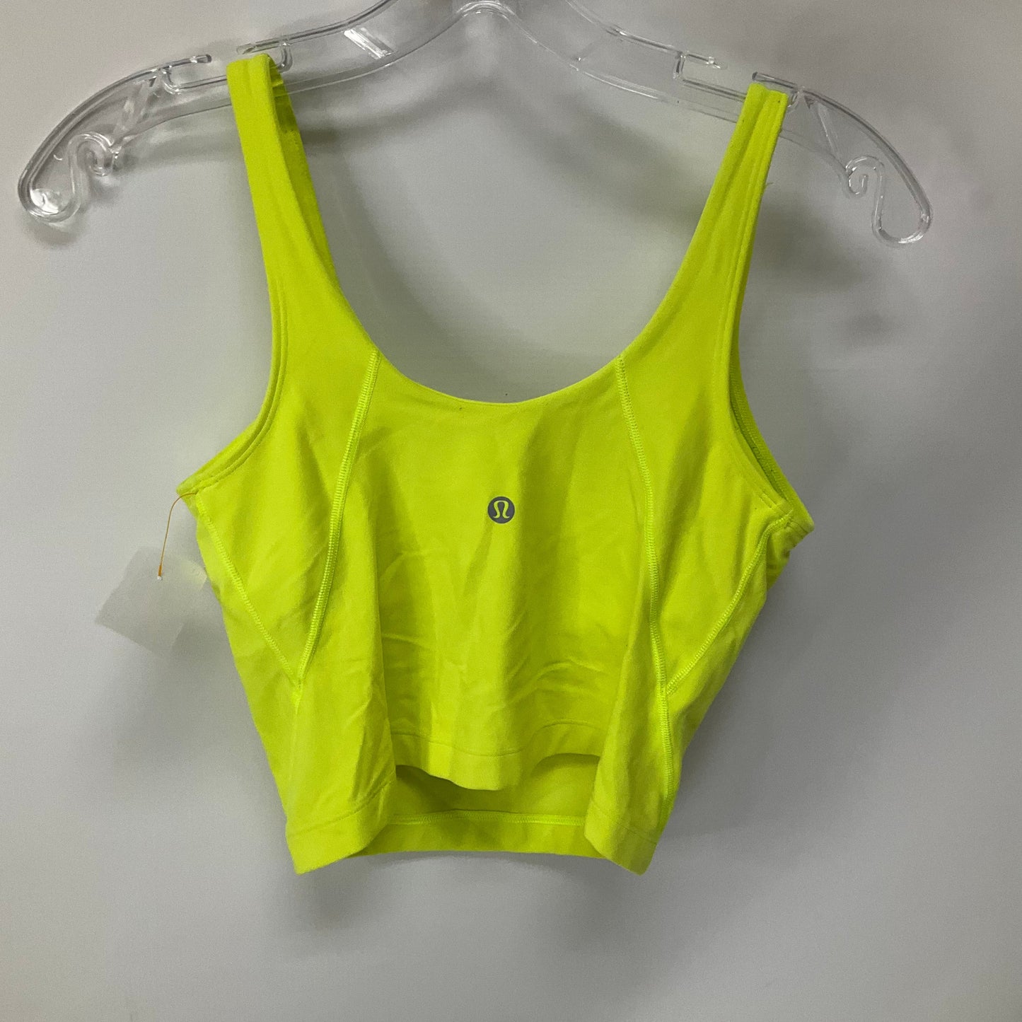 Athletic Tank Top By Lululemon In Yellow, Size: 4