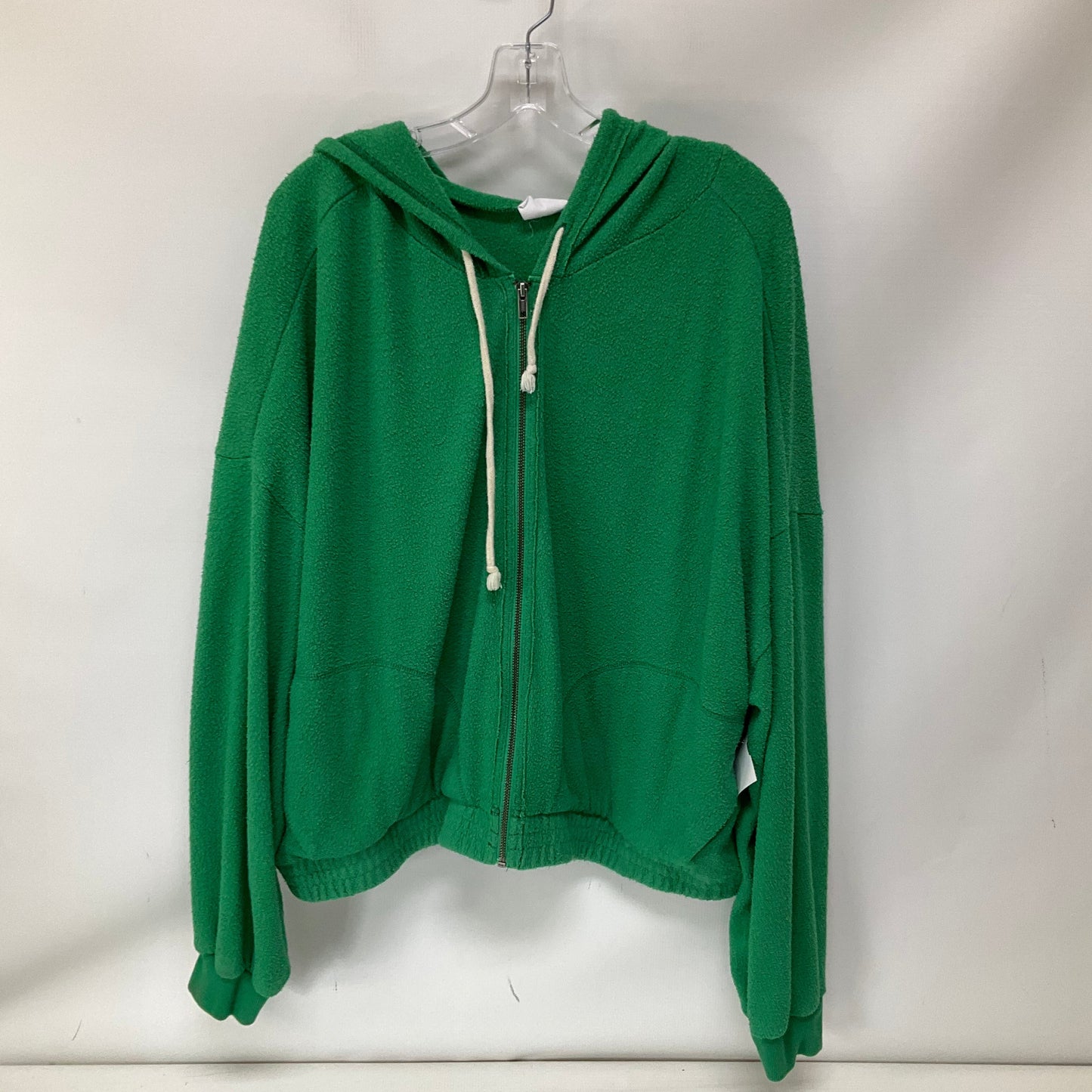 Jacket Shirt By Urban Outfitters In Green, Size: L