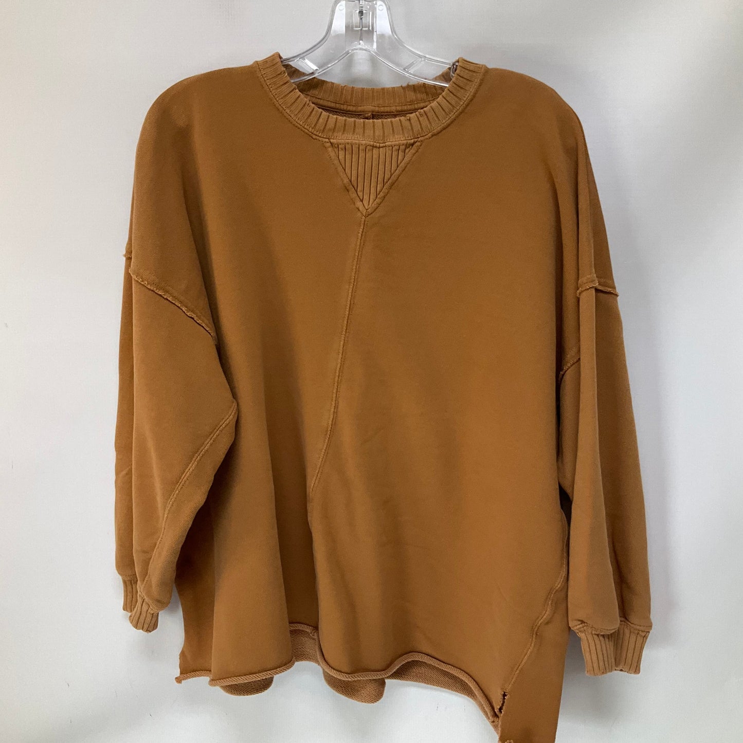 Sweatshirt Crewneck By Aerie In Orange, Size: S