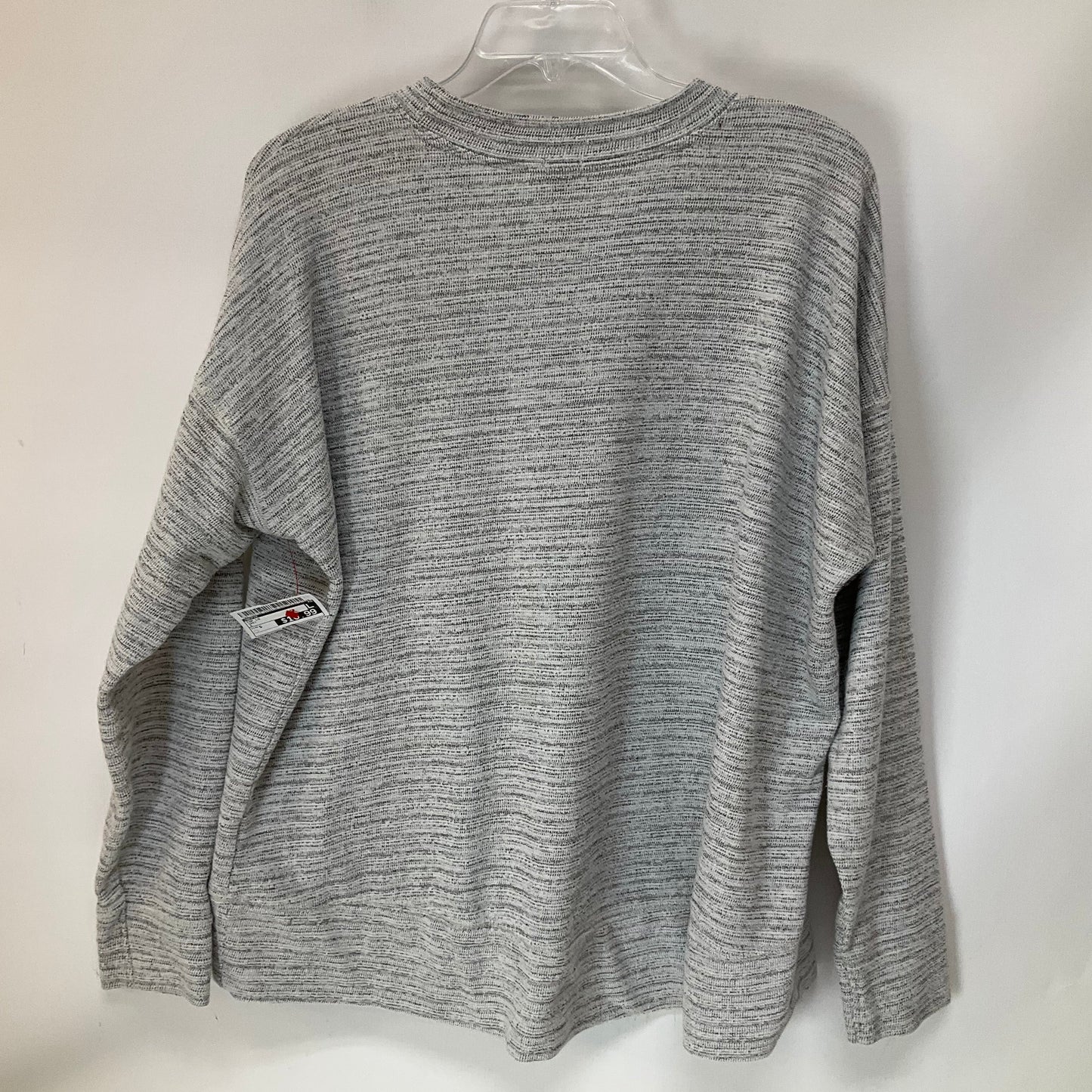 Top Long Sleeve By Aerie In Grey, Size: S