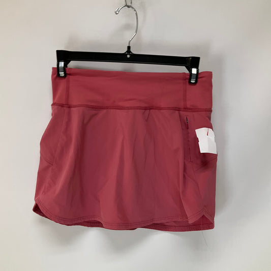 Athletic Skirt By Outdoor Voices In Pink, Size: Xs