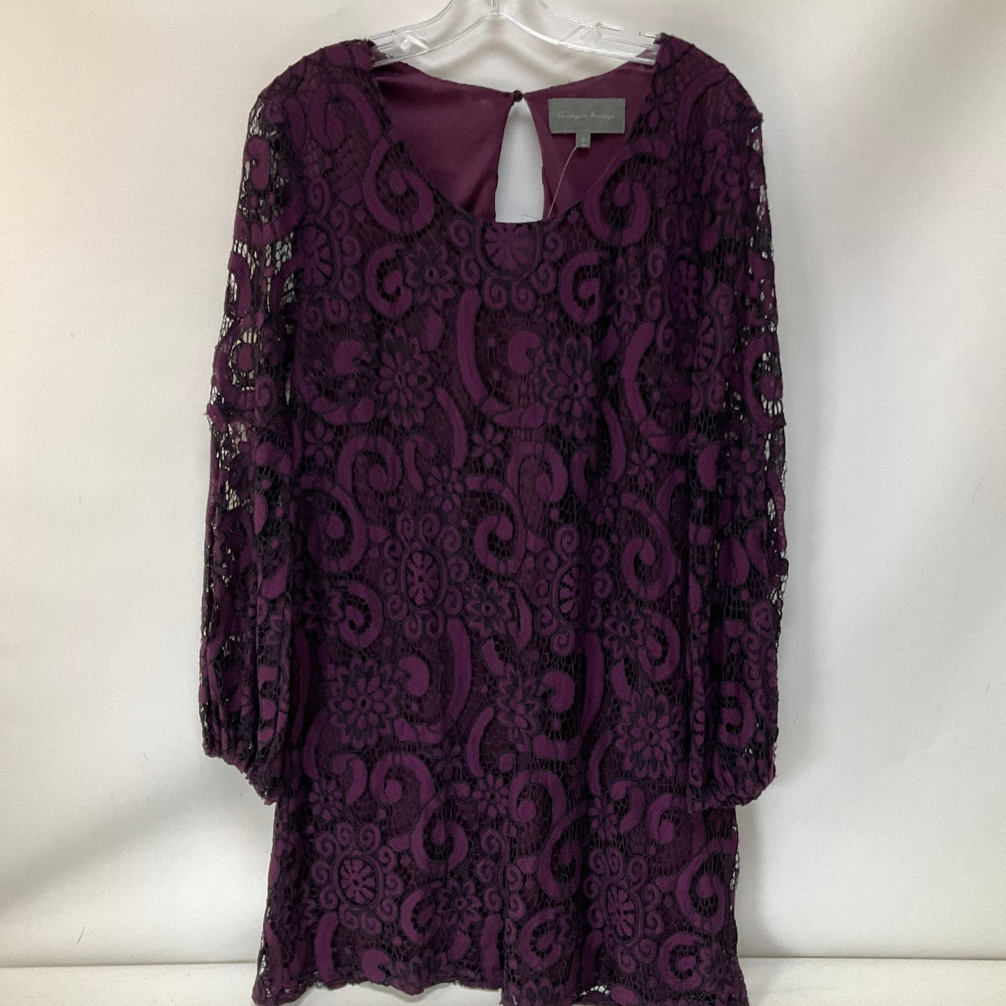 Dress Casual Short By Anthropologie In Purple, Size: M