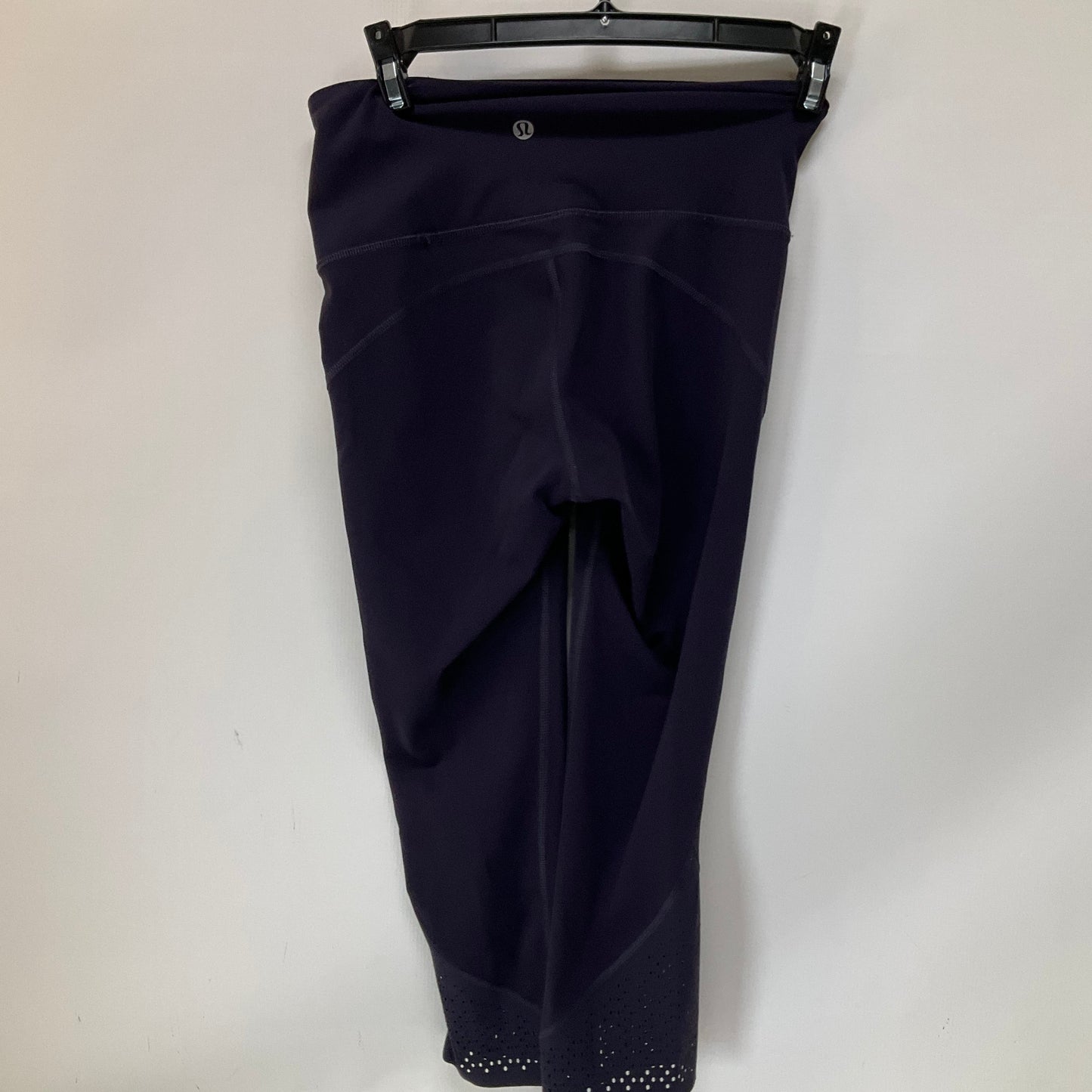 Athletic Leggings Capris By Lululemon In Purple, Size: 4