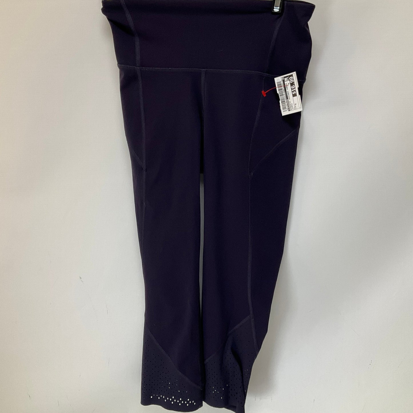 Athletic Leggings Capris By Lululemon In Purple, Size: 4