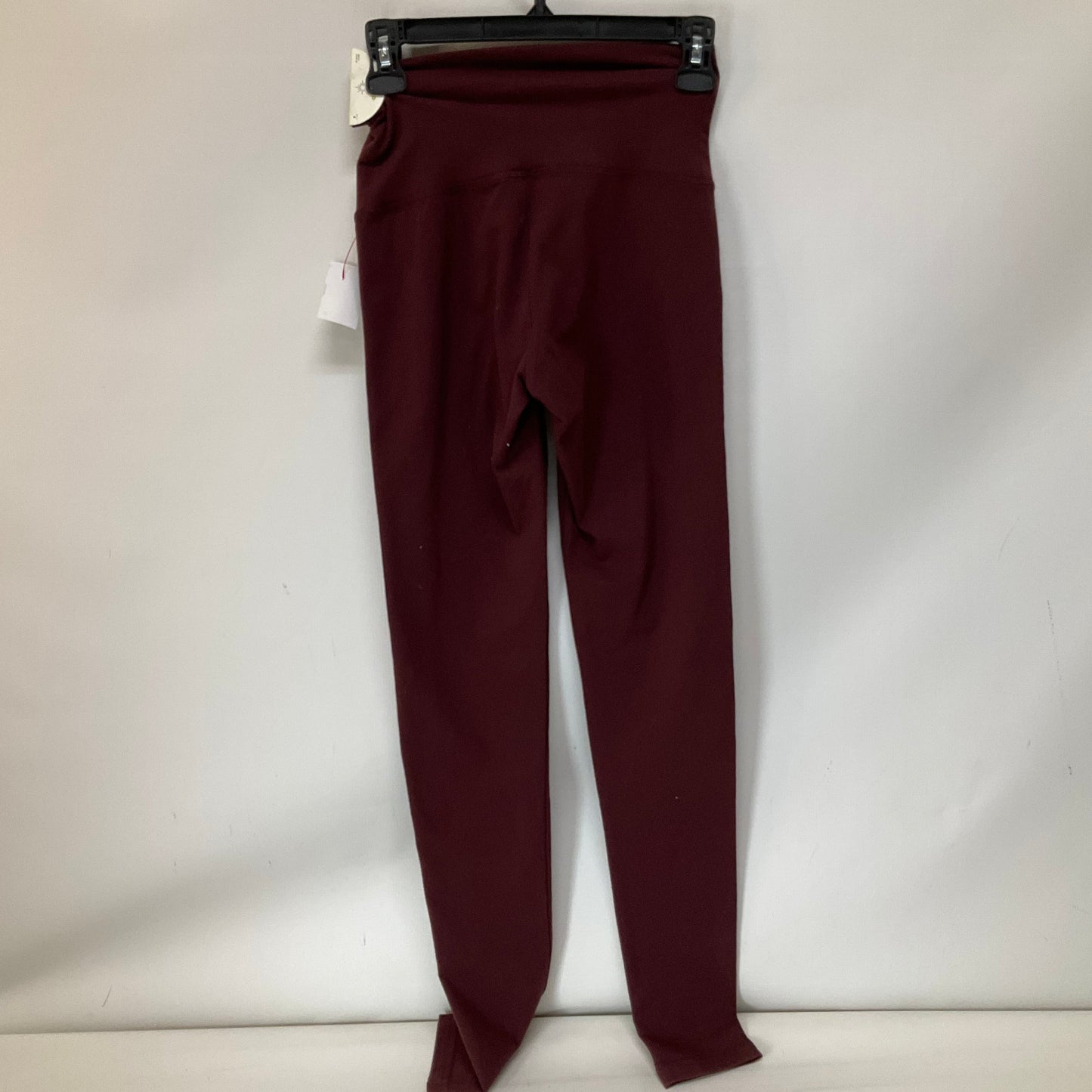 Athletic Leggings By Aerie In Maroon, Size: S