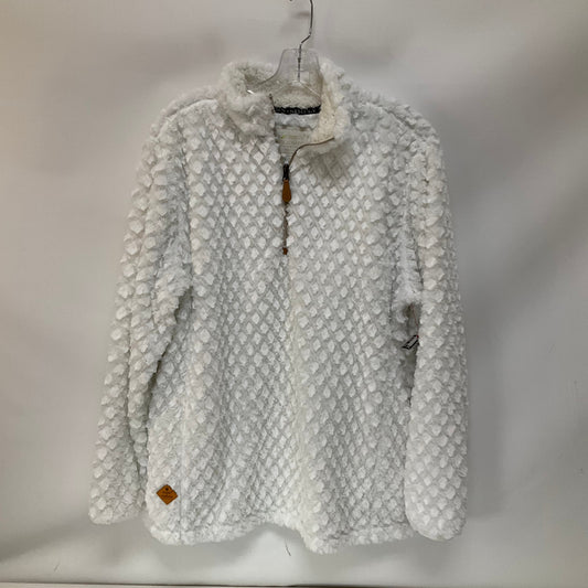 Athletic Fleece By Simply Southern In White, Size: L