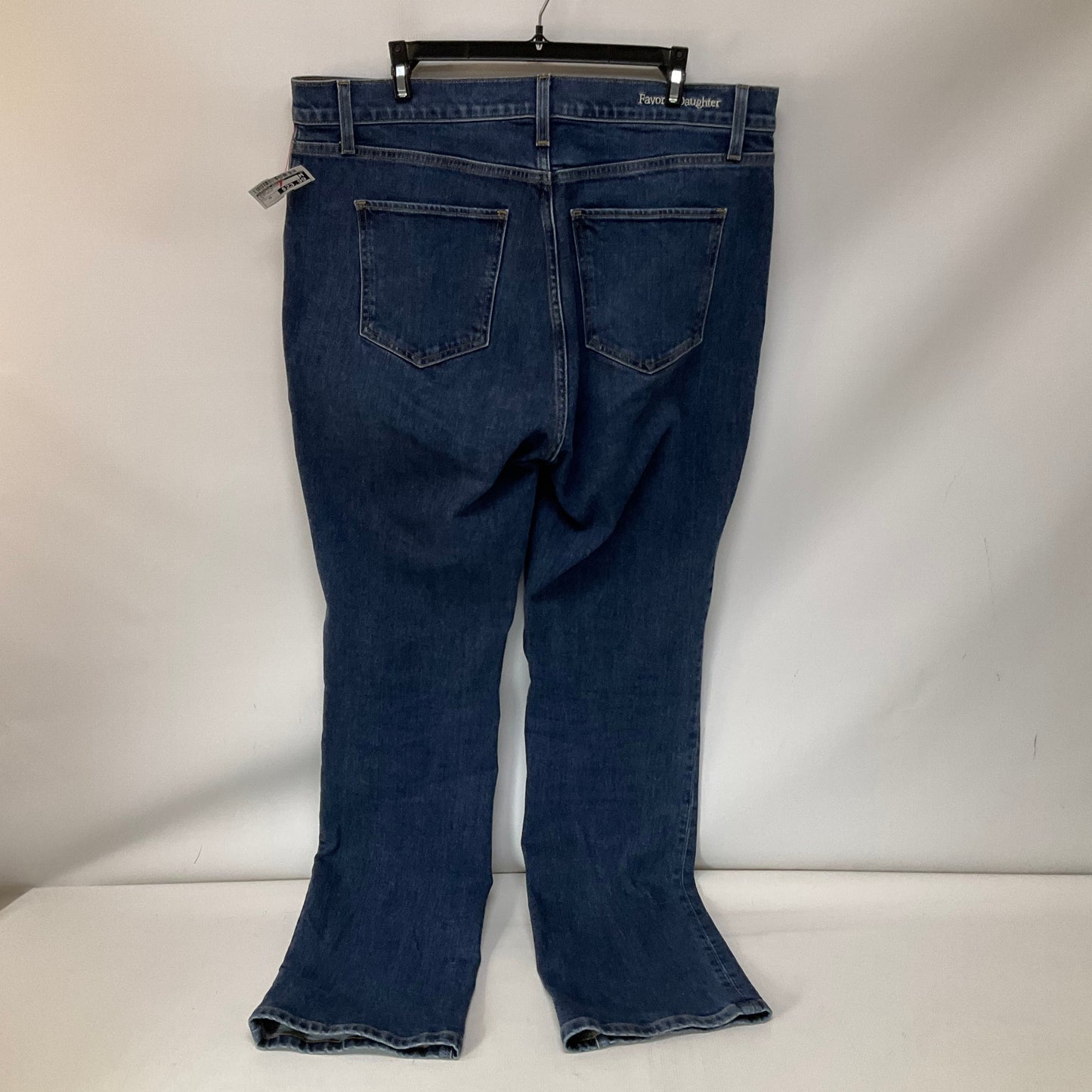 Jeans Straight By Favorite Daughter In Blue Denim, Size: 16