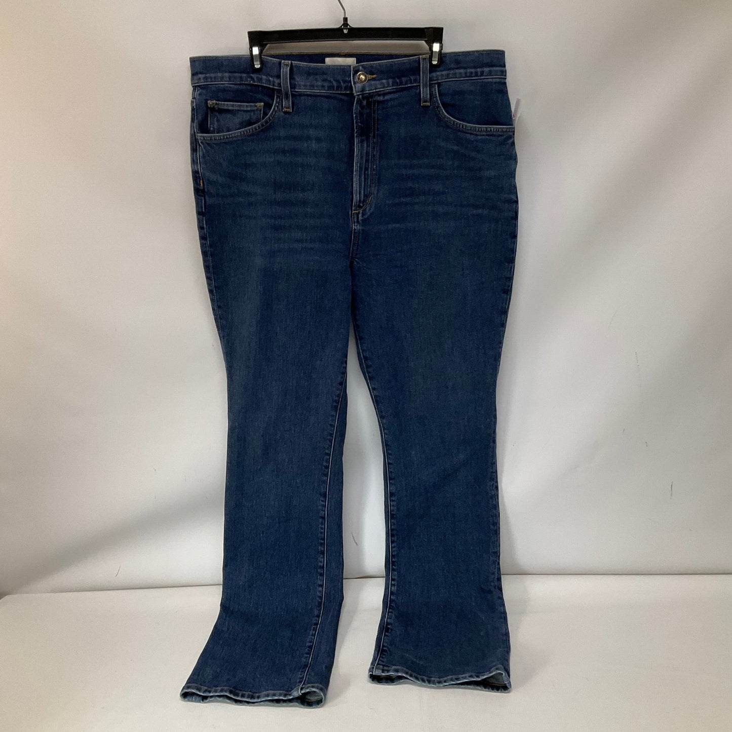 Jeans Straight By Favorite Daughter In Blue Denim, Size: 16