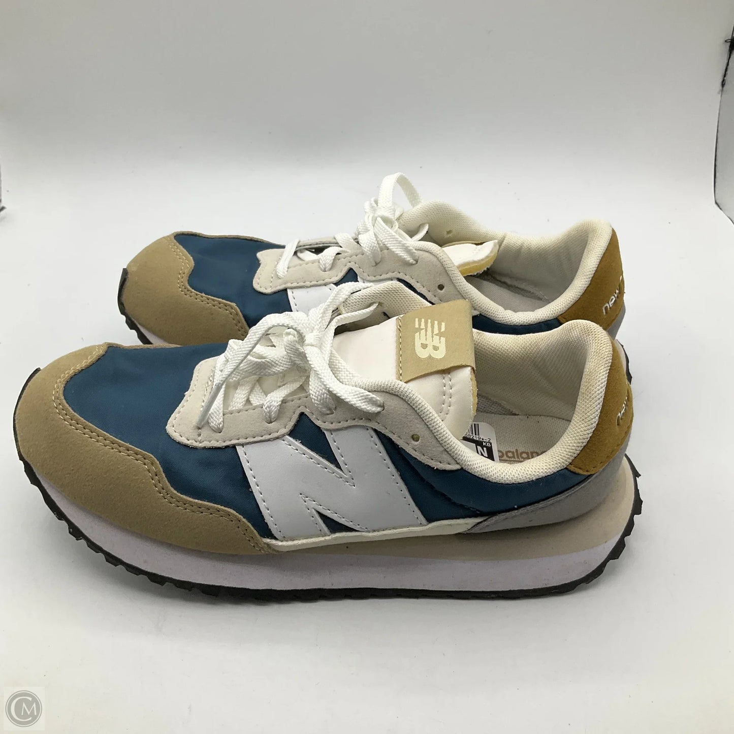 Shoes Athletic By New Balance In Blue & Brown, Size: 5