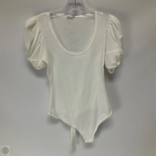 Top Short Sleeve Basic By Free People In White, Size: Xs
