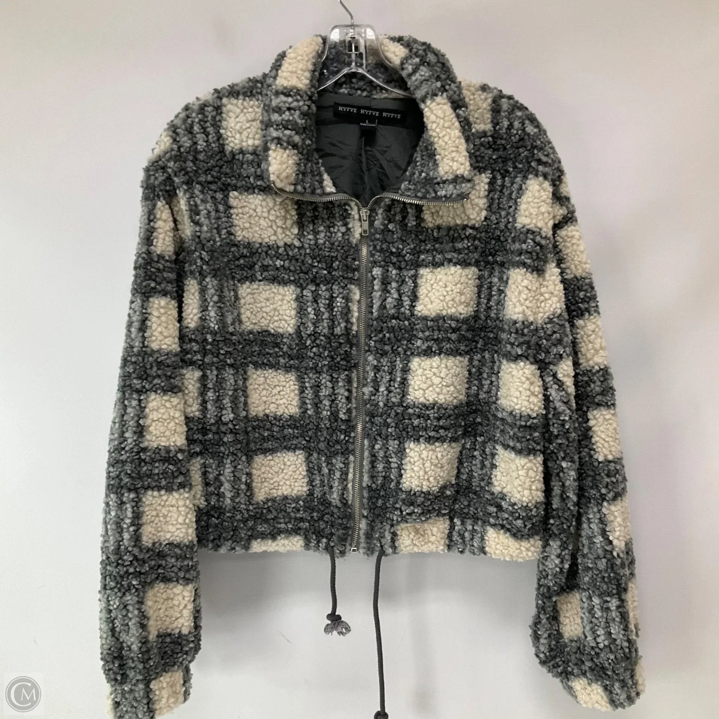 Jacket Fleece By Hyfve In Grey, Size: L