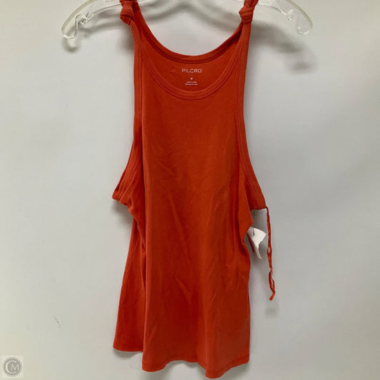Top Sleeveless By Pilcro In Orange, Size: M