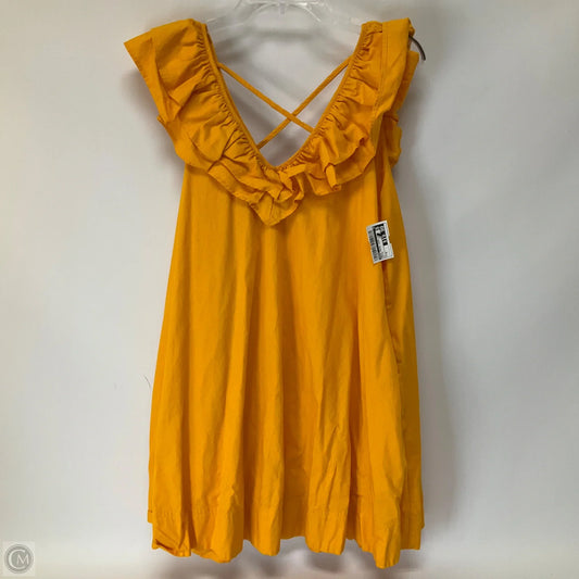 Dress Casual Short By Maeve In Yellow, Size: M